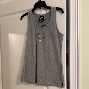 Nike Heather Gray Sleeveless Top